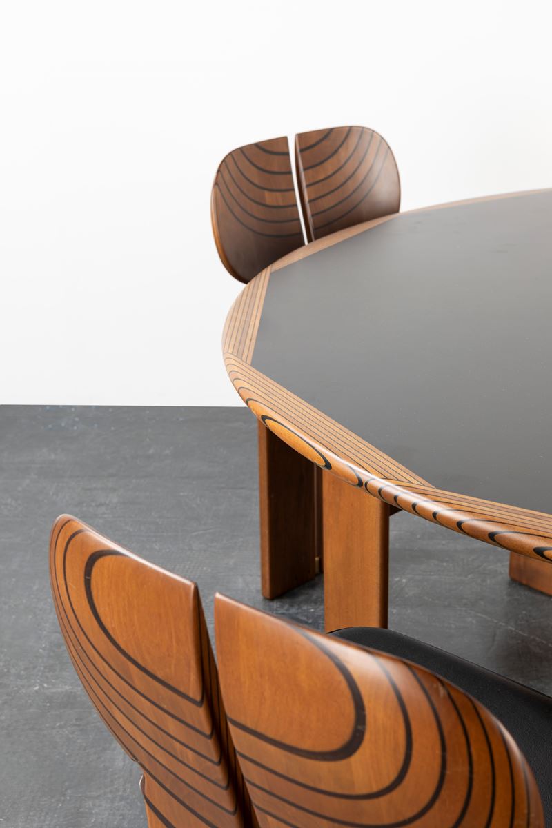 dettagli mobili serie Artona produzione Maxalto design Afra e Tobia Scarpa